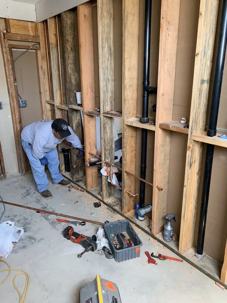 Commercial rough-in plumbing for Trenchless Sewer Repair in Skiatook